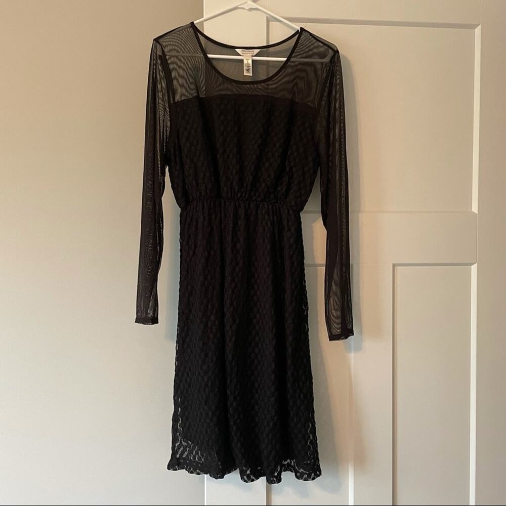 Ma Cherie maternity black dress